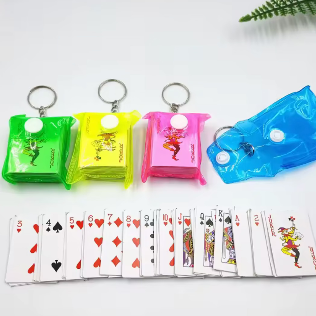 Playing Cards Mini Keychain