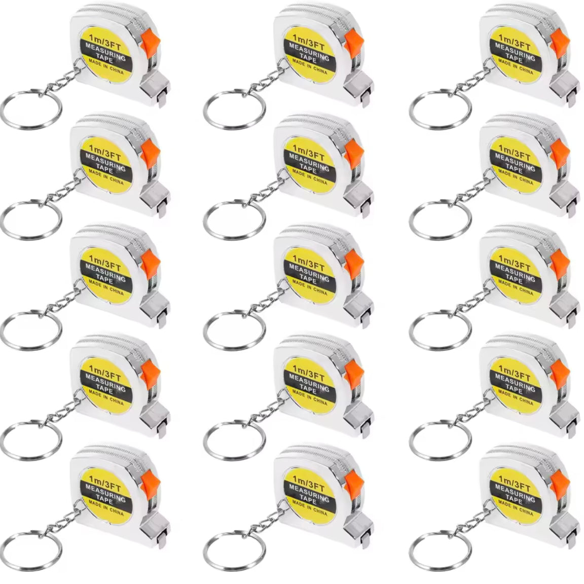 Tape Measure Mini Keychain