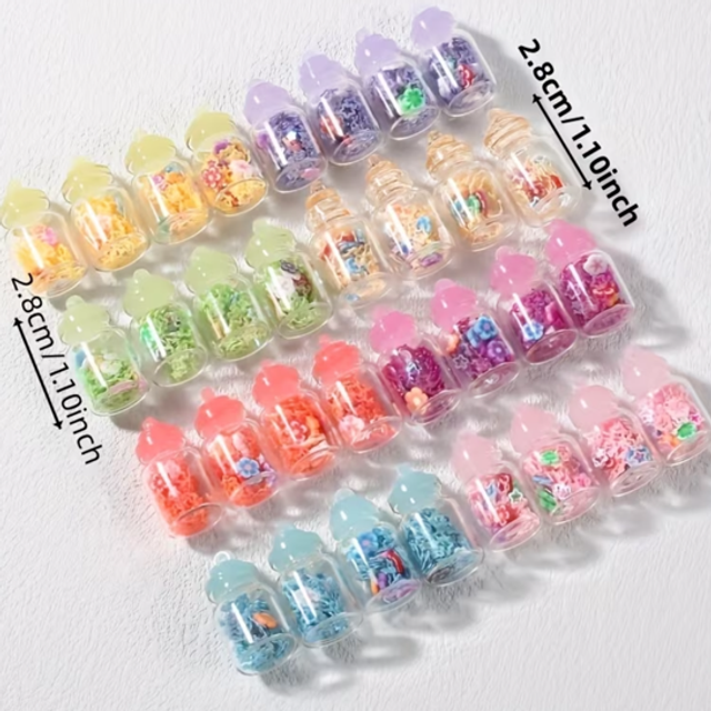 Star Bottle Pendent Mini Glass *