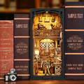 Film Dark Room Book Nook - Kit – Miniature Bookshelf Insert DIY - UK